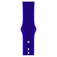 Pazariz Apple Watch Uyumlu Kordon 1 2 3 4 5 6 7 Se Seri 42 Mm/44 MM/45MM Silikon Kordon Kayış