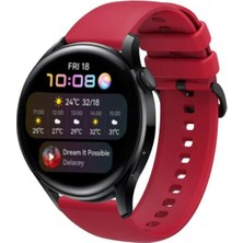 Basias Huawei Gt Runner /  Gt 2e /  Huawei Watch 3 / Watch 3 Pro Classic-Elite (46MM) Uyumlu Termoplastik Silikon Kordon
