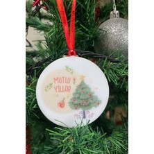 Pekshop Mutlu Yıllar Yazılı Yılbaşı Ağacı Süsü