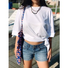 AS Anita Store Beyaz Oversize T-Shirt