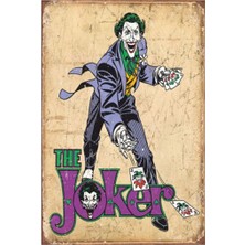 Hayat Poster The Joker Retro Vintage Ahşap Poster
