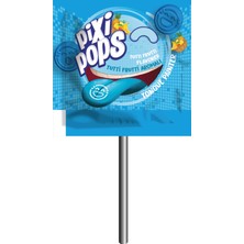 Pixi Pops Kabartmalı Yüz İfadeli Dil Boyayan Yassı Lolipop 6,2 gr x 150 adet