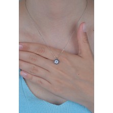 Essare 925 Ayar Nazar Model Minimal Gümüş Kolye