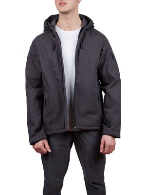 Alpinist Peak Softshell Erkek Outdoor Mont Antrasit (500401)