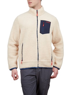 Alpinist Plus Teddy Erkek Krem Polar Ceket (AL600506-EKR)