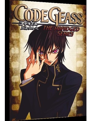 Hayat Poster Lelouch Vi Britannia  Code Geass Retro Ahşap Poster