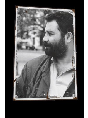 Hayat Poster Ahmet Kaya Sürgünde Retro Ahşap Poster 829