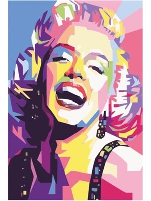 Hayat Poster Myrlen Monroe Retro Vintage Ahşap Poster