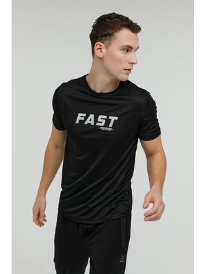 Kinetix M-M-18060 Wilton Kk Tshır Siyah Erkek Kısa Kol T-Shirt