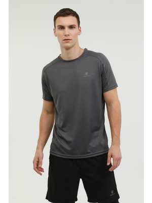 Lumberjack M-CT18 Borıs T-Shırt 2pr Antrasit Erkek Kısa Kol T-Shirt