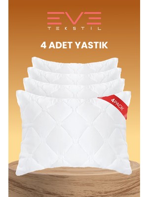 4 Adet Diamond Plus Kapitone Yastık 50*70 cm 800 gr