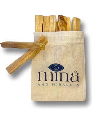 Mina And Miracles Palo Santo Ağaç Tütsü - 20 gr - Peru'dan Sertifikalı