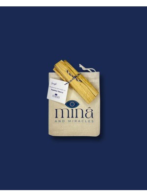 Mina And Miracles Palo Santo Ağaç Tütsü - 40 gr - Peru'dan Sertifikalı