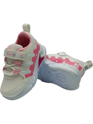 Sia Çanta Beyaz Pembe Kız Çocuk Spor Ayakkabısı