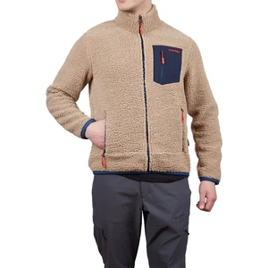 Plus Teddy Erkek Bej Polar Ceket (AL600506-VZN)