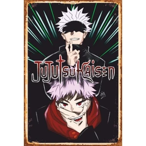 Hayat Poster Jujutsu Kaisen Art Anime Retro Ahşap Poster 744