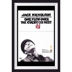 Hayat Poster Guguk Kuşu Sinema Film Çerçeve Görünümlü Retro Ahşap Poster