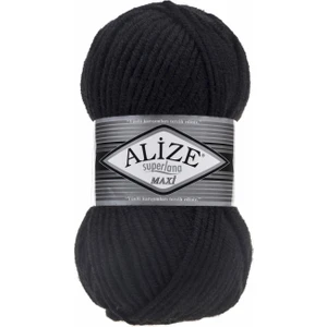 Süperlana Maxi El Örgü Ipi 5 Adet 100 Gram 60 Siyah