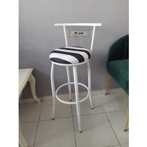 Irtlı Dekoratif Bar Tabure Ak Inci Aldagelsinakincibartabure