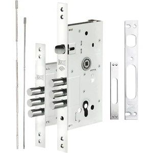Multisistem Yarı Merkezi Çelik Kapı Kilidi 60MM - Krom 252 Rym
