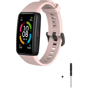 Huawei Band 6 ve Honor Band 6 Uyumlu Soft (Yüksek Kalite) Silikon Kordon Kayış