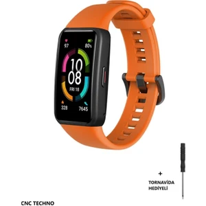 Huawei Band 6 ve Honor Band 6 Uyumlu Soft Yüksek Kalite Silikon Kordon Kayış