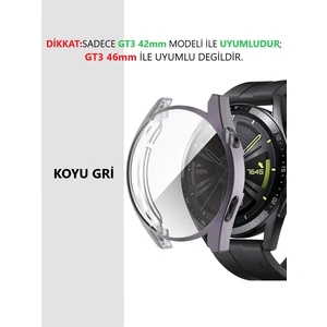 Huawei Watch Gt 3 (42MM) Ekran Koruyucu + Kasa Koruyucu Yüksek Kalite
