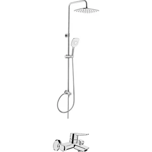 Solid S Banyo Bataryası + Punto Plus 3s Duş KolonuKare