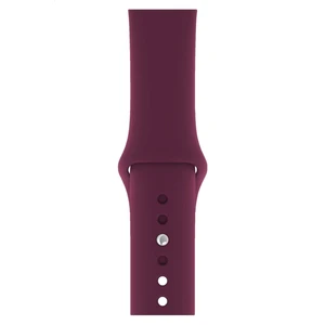Apple Watch Uyumlu 3 4 5 6 7 8 Se Delikli 42 44 45MM Kordon Kayış Bileklik Klasik Silikon