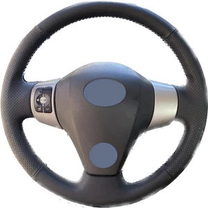 İskender Oto Aksesuar Toyota Yaris 2010 Model Derisi Sökülerek Yapılan Direksiyon Kılıfı Siyah Dikiş