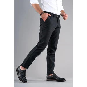 Slimfit Kışlık Armürlü Pamuklu Gabardin Pantolon