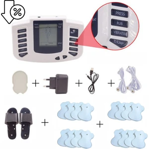 TrendTürk Fizik Tens Masaj Aleti + Terlikli + Elektrotlu