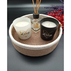 Jade Home Hasır Sepet Organizer