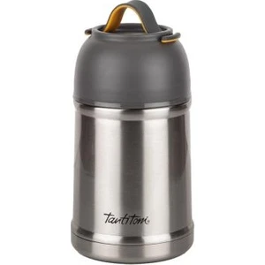 Gri Paslanmaz Çelik Kaşıklı Yemek Termosu 700ML