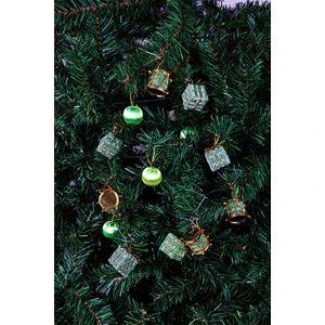 Yılbaşı Çam Ağacı Süsü 3cm 13lü Davul-Cici Top- Hediye Paketi