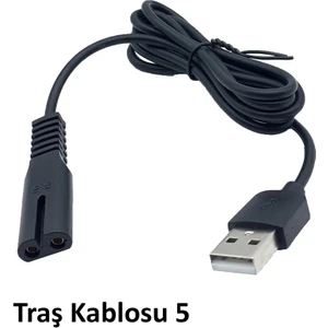 Tıraş Makinaları Için USB Şarj Kablosu (5)