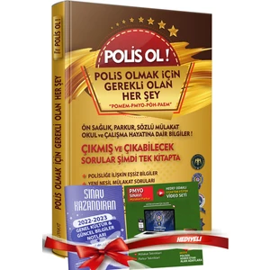 Liyakat Yayınları Polis Ol Rehber Gold (Polis Olmak Için Gerekli Olan Her Şey) 2023 Alımları Için Özel Kaynak (Video Hazırlık Seti Hediyeli)