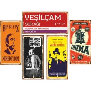 Hayat Poster Yeşilçam Sokağı Poster Seti