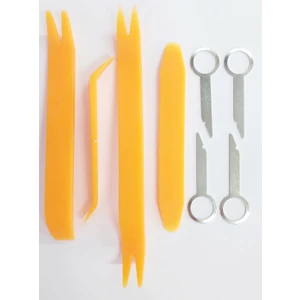 8 Parça Trim Teyp Sökme Set (Sökme Aparatları Sert Abs Malzemedir) Teyp, Kapı, Döşeme Sökme Takımı