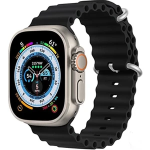 Apple Watch 7 45MM Kordon Kayış Ocean Silikon