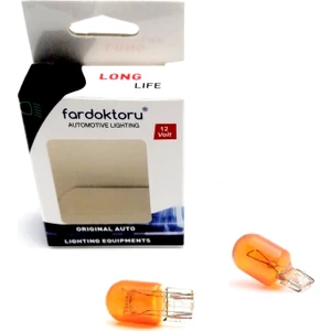 WY21W Oto Sinyal Ampul 12V T20 Tip Photon PH5729 2 Adet