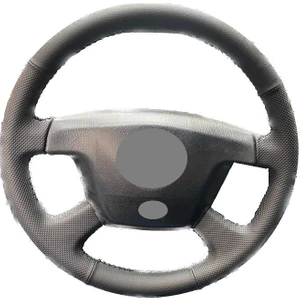 İskender Oto Aksesuar Direksiyon Klıfı Mitsubishi Lancer 2005 - 2008 uyumlu Sport model siyah dikişli Detay Deri direksiyon