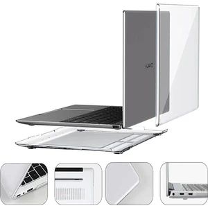 Huawei Matebook D15 2020 2021 Uyumlu Şeffaf Parlak Kapak Kılıf 360° Tam Koruma