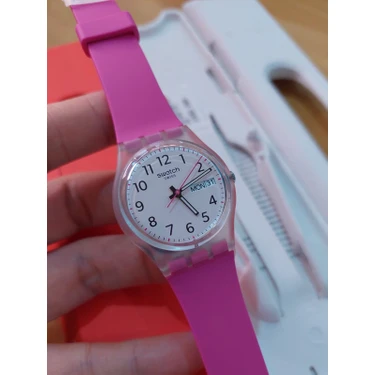 Reloj Mujer Swatch Rinse Repeat GE724 pink 💰 » Precio Colombia