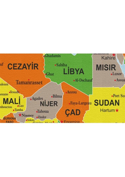 Ahşap Görünümlü Türkçe Dünya Haritası Sembollü Eğitici ve Öğretici Dekoratif Kanvas Tablo 2893 modelleri
