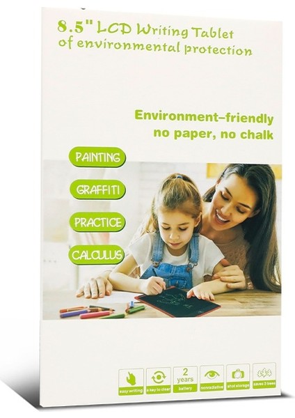 Tablet LCD 8.5 Inç Dijital Kalemli Çizim Yazı Tahtası Grafik Not Yazma fiyatları