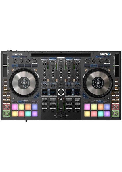 Mixon 8 Pro | 4-Kanallı Profesyonel Hybrid Dj Controller | Serato Dj Pro & Algoriddim Djay Pro Ai