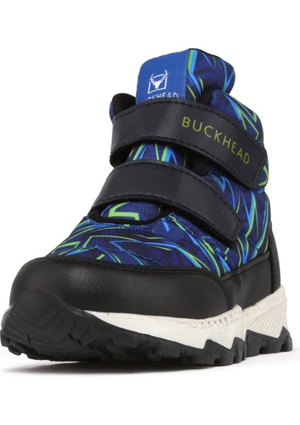 Suni Deri Mavi Kız Çocuk Kar Botu BUCK4183 Snowshell