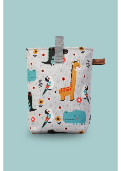 Anne Bebek Islak Kuru Kirli Temiz Organizer Çantası Animal Kıyafet Çamaşır Çok Amaçlı Alezli Çanta