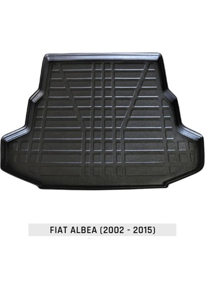 Fıat Albea 2002-2015 3D Kauçuk Bagaj Havuzu